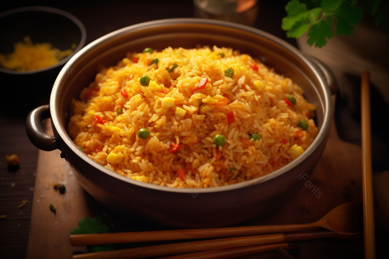 香喷喷的炒饭扬州蛋炒饭料理预制菜实拍摄影图,高清,摄影图,摄影图片,图片大全,摄影图免费下载